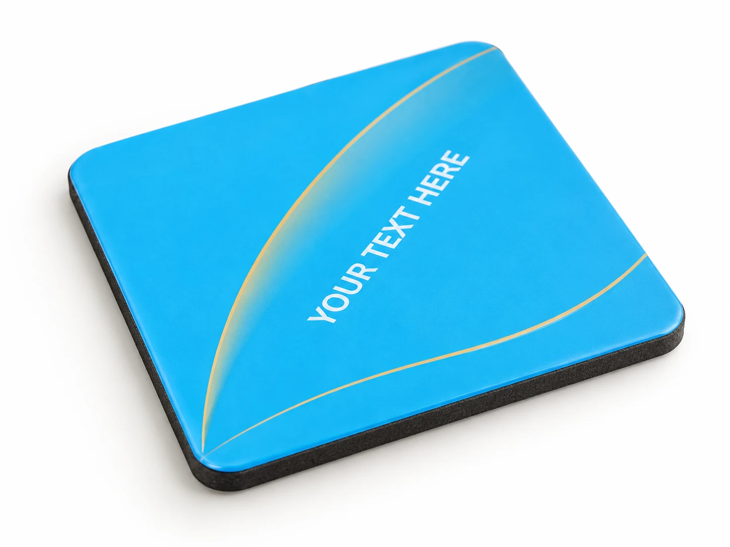 Blue MDF Custom Coaster - view 4